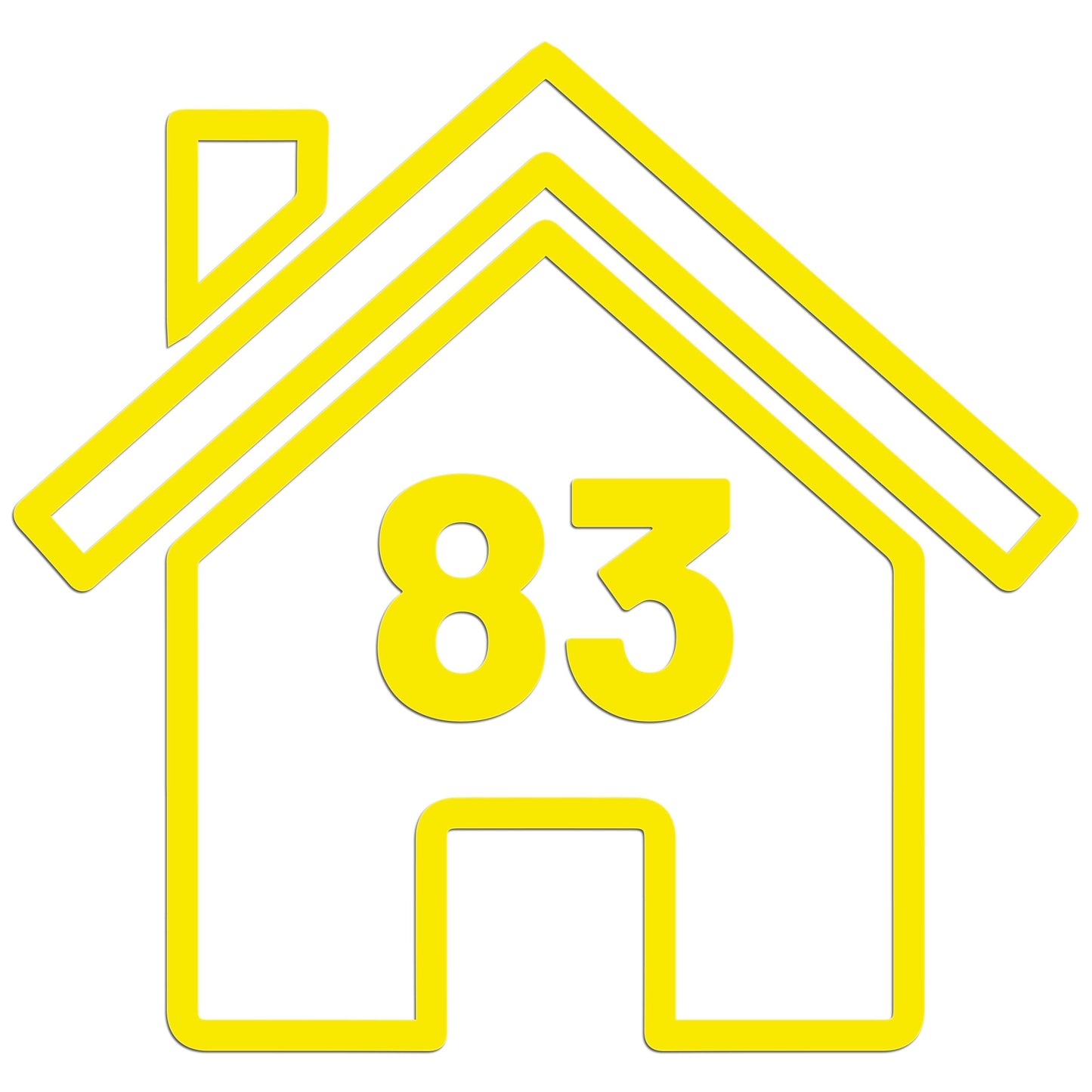 Wheelie Bin House Sticker