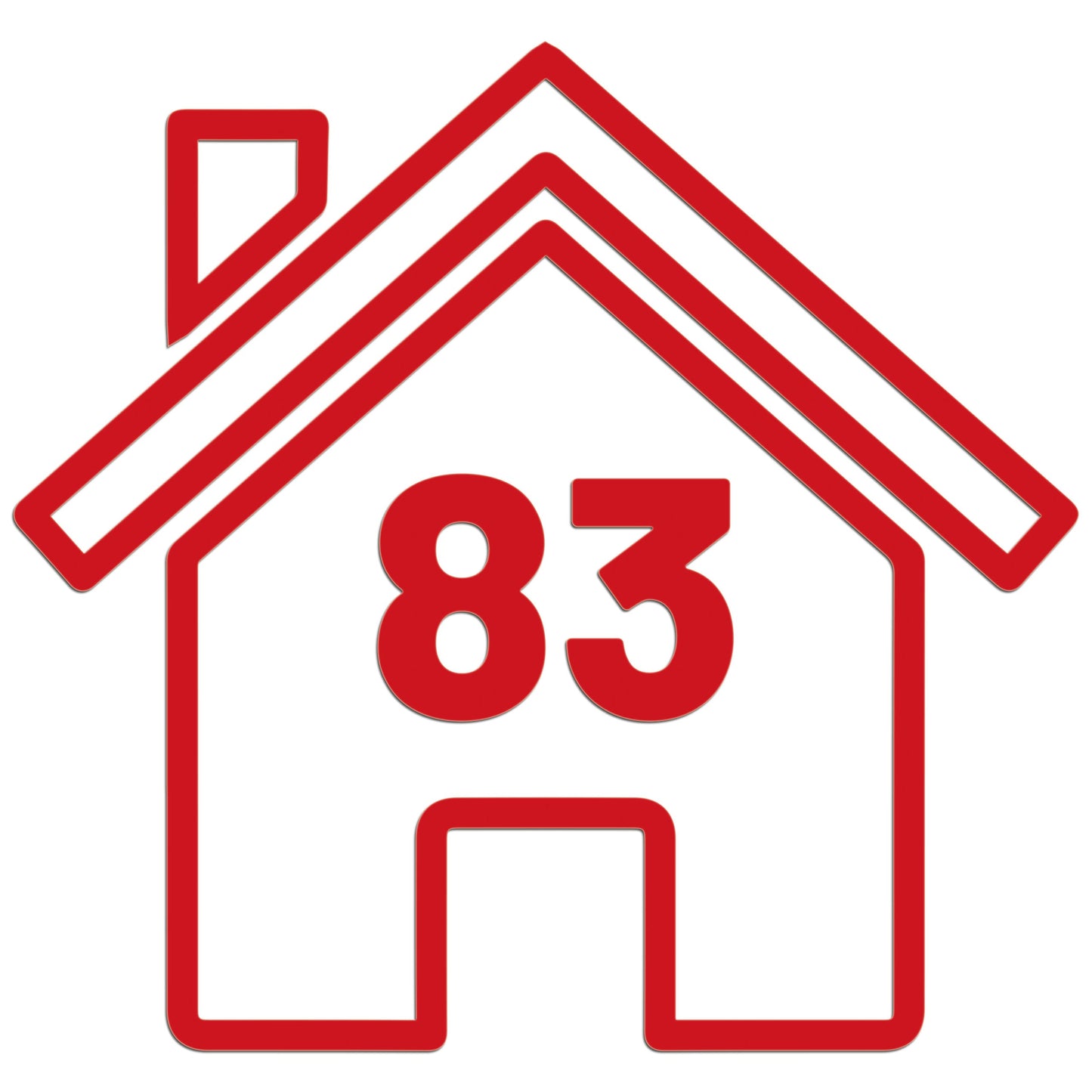 Wheelie Bin House Sticker