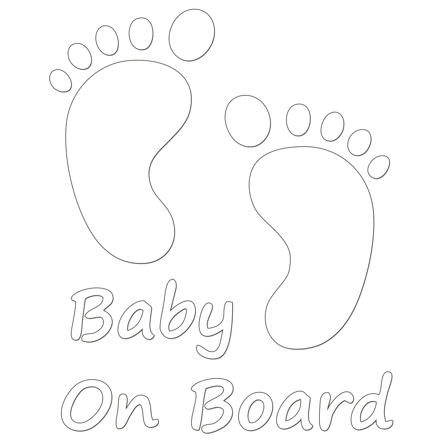 Baby On Board Sticker