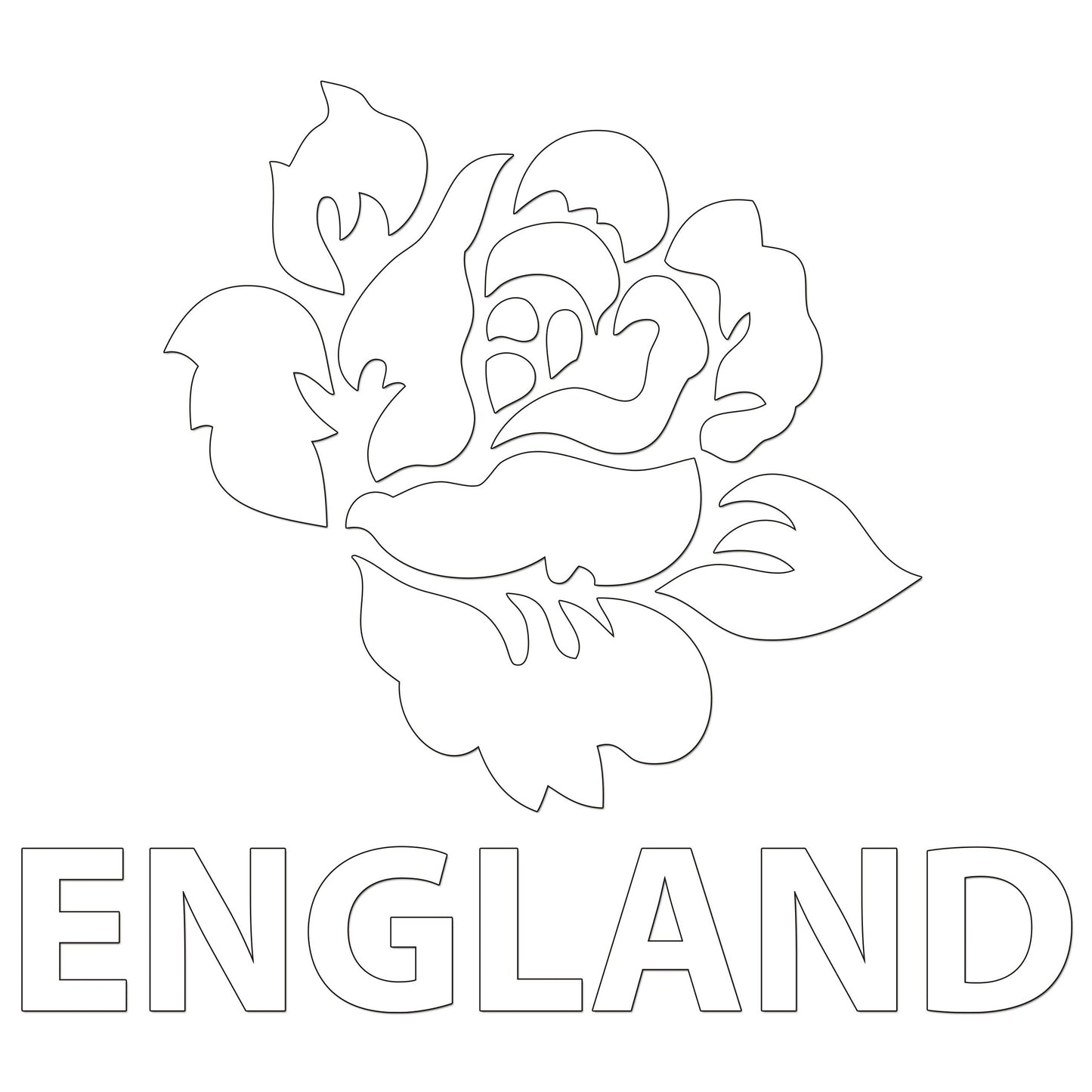 Roase Of England Sticker