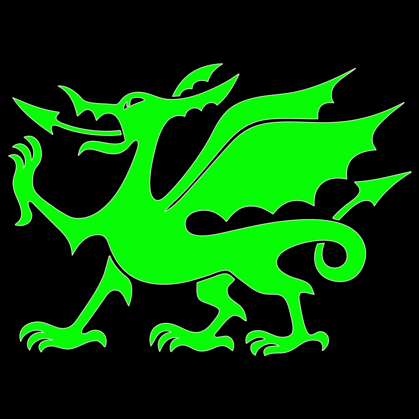Welsh Dragon Sticker