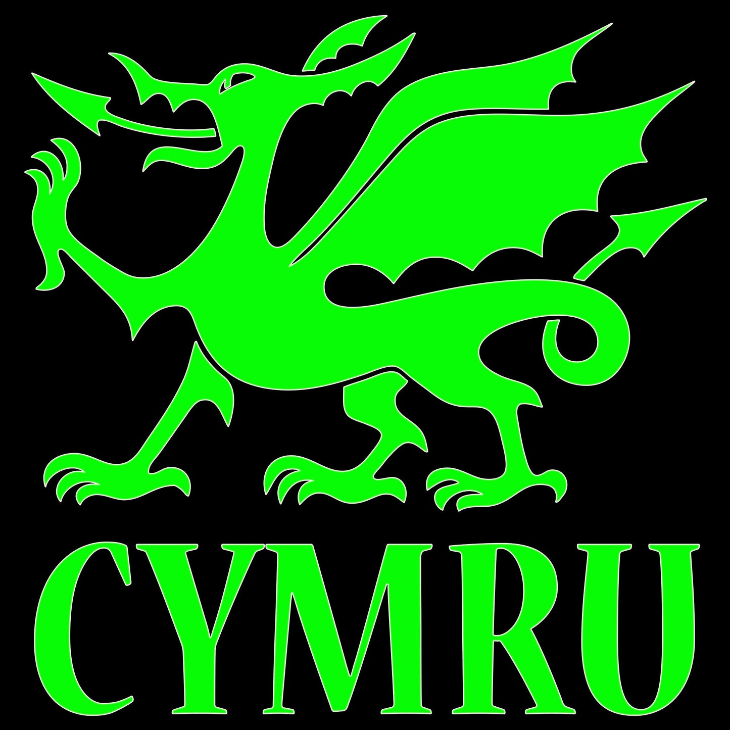 Cymru Dragon Sticker