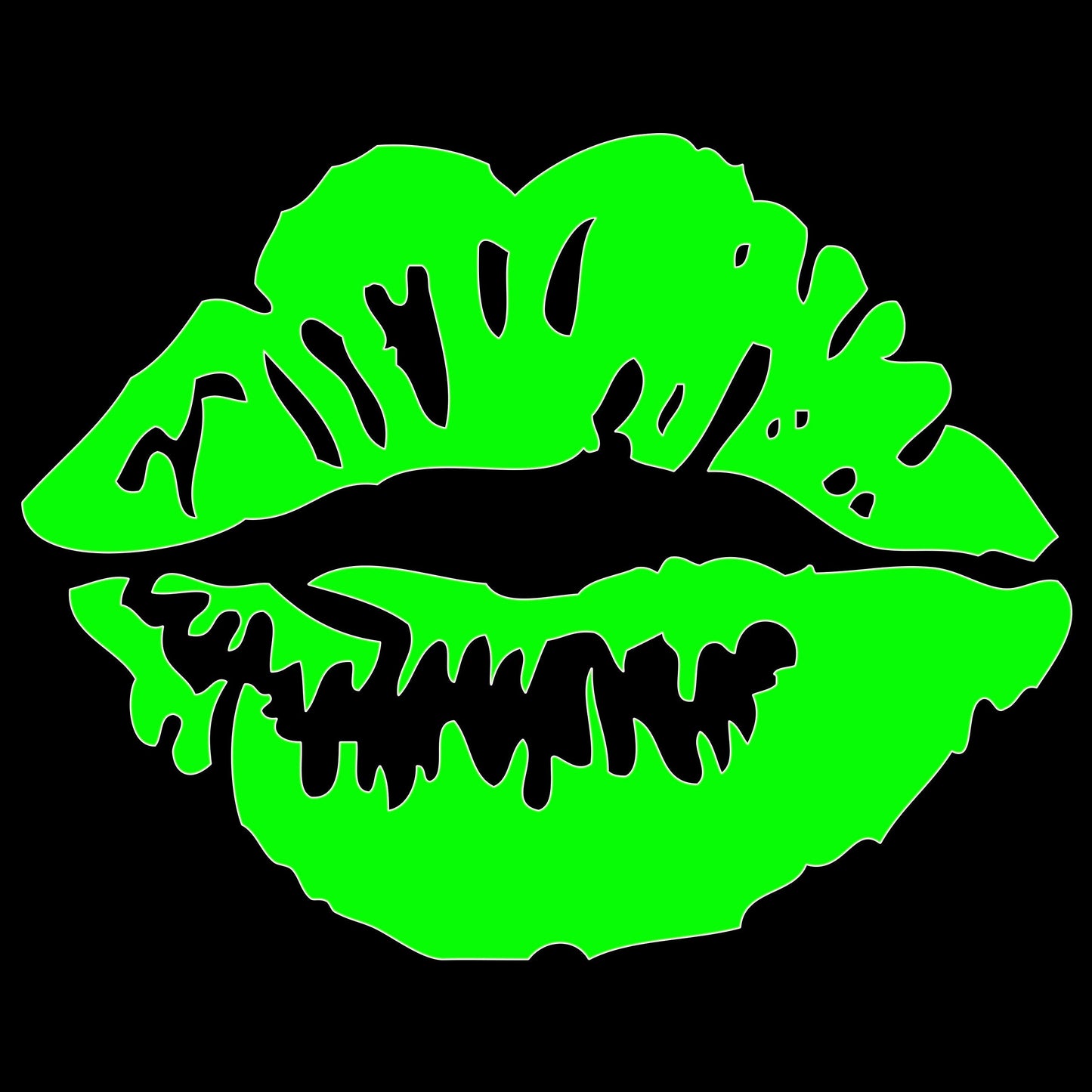 Kiss Lips Sticker