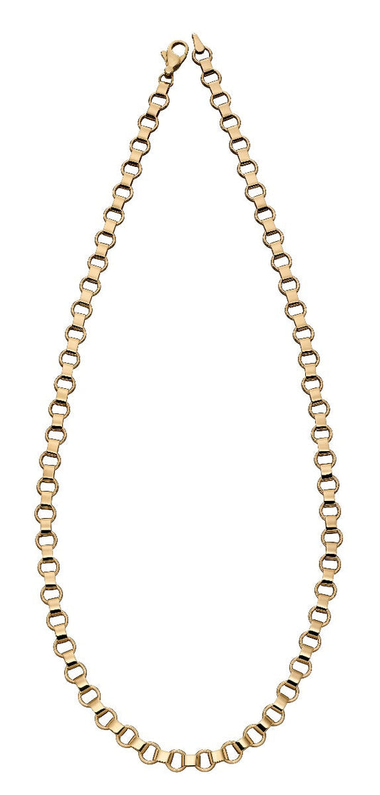 Elements Gold Circle Link Necklace
