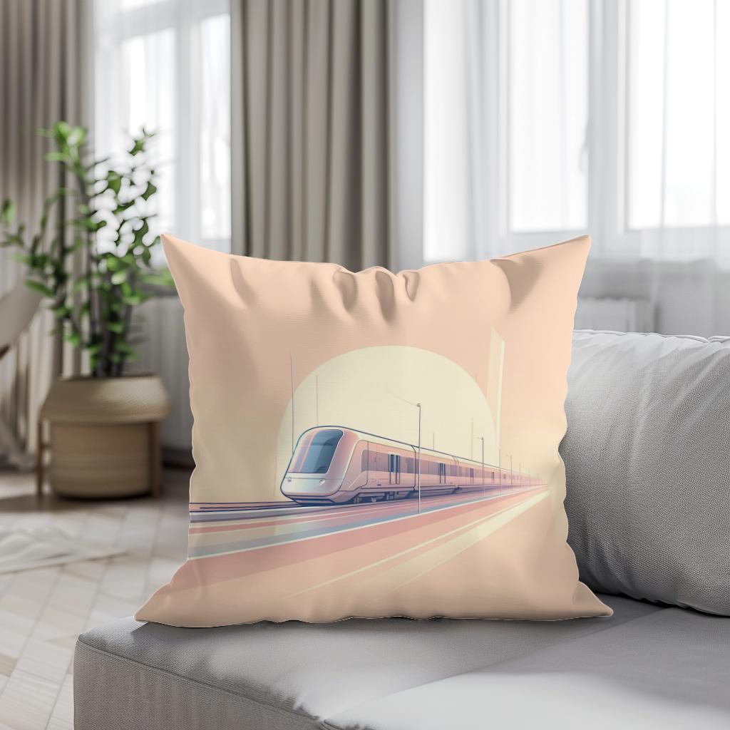 Tranquil Transit Cotton Cushion