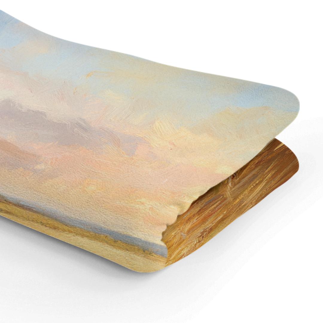 Golden Wheat Sunrise Blanket
