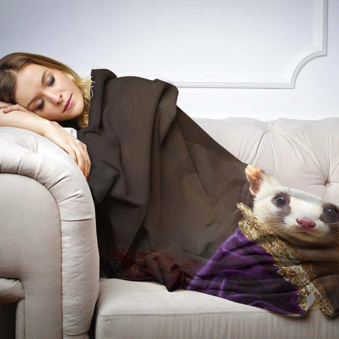 Regal Ferret Blanket