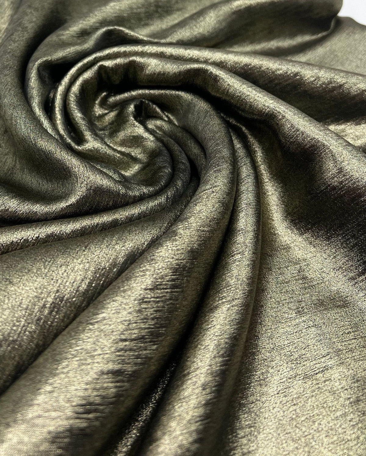 Gold Shiny Lightweight Non Stretch Fabric