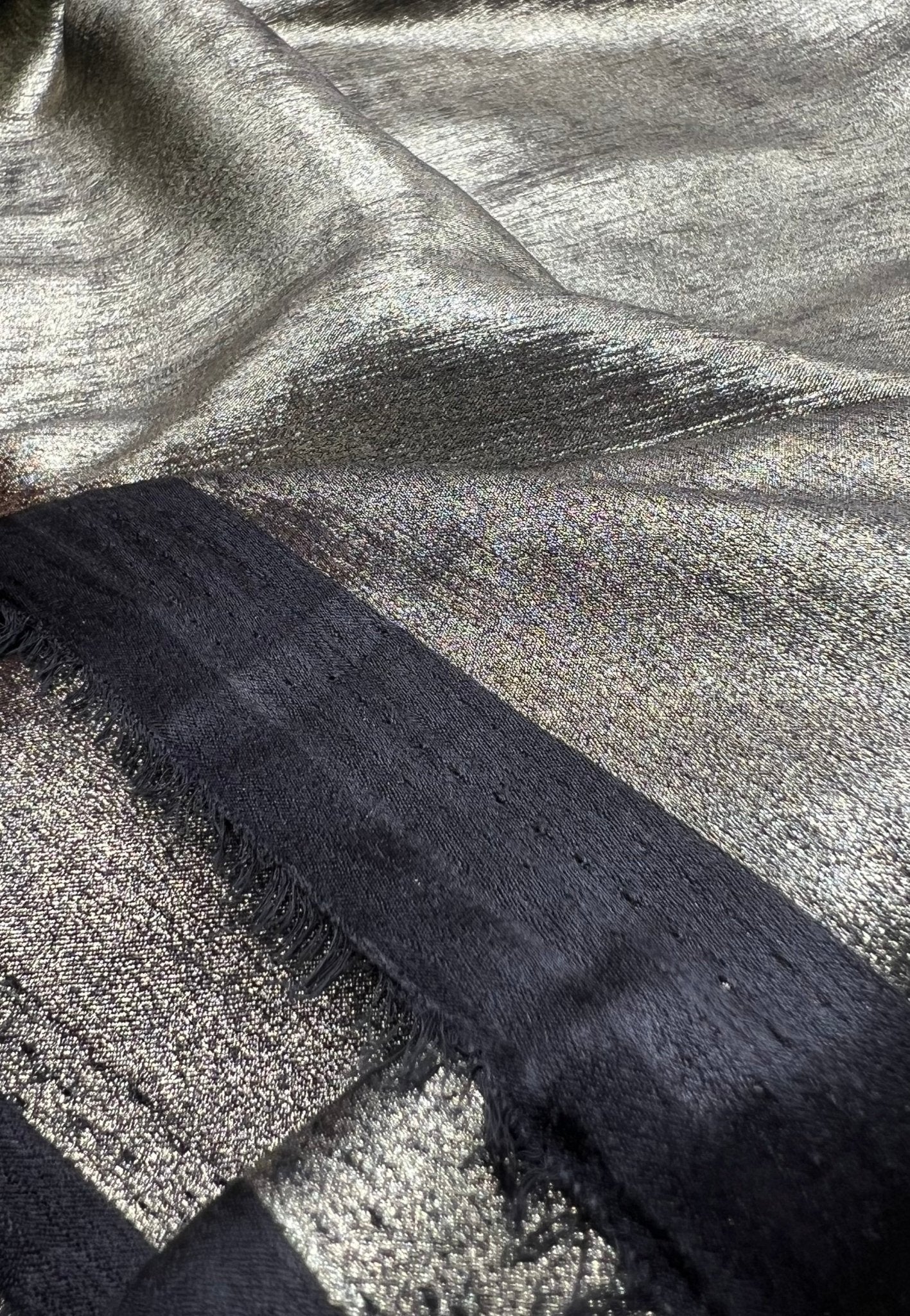 Gold Shiny Lightweight Non Stretch Fabric