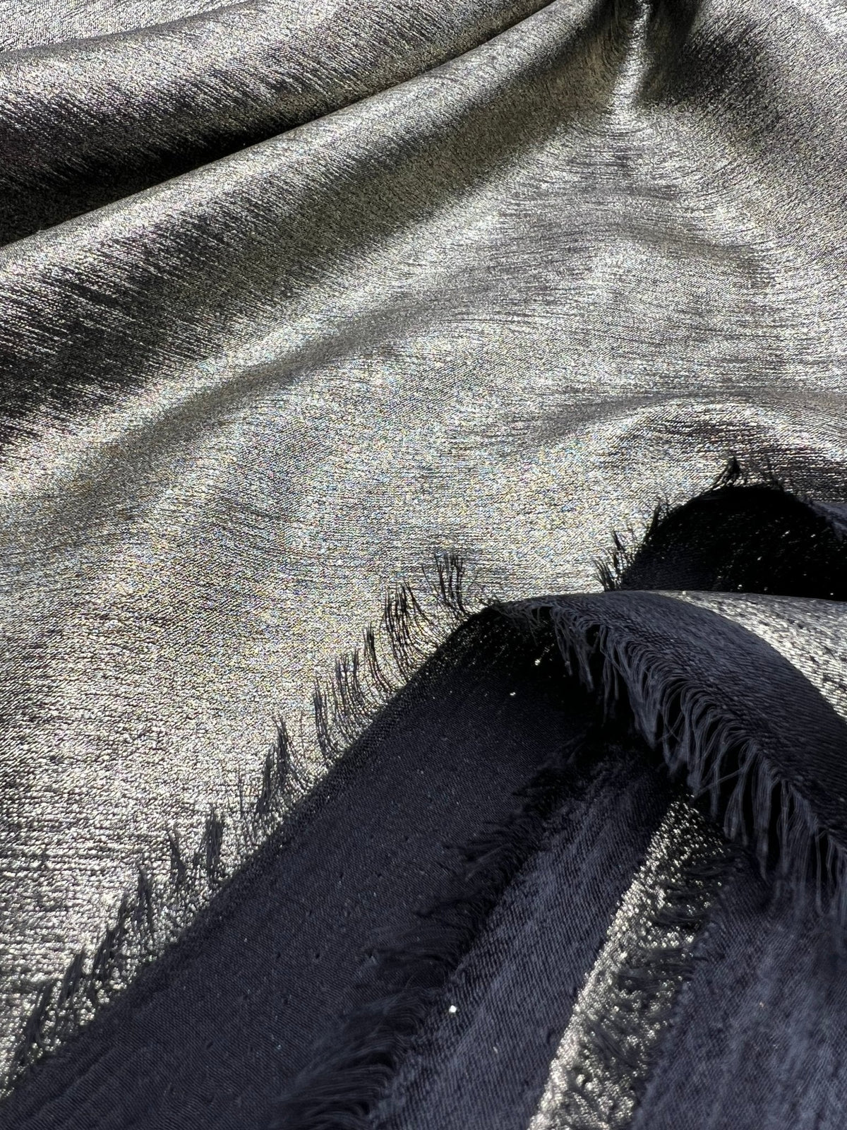 Gold Shiny Lightweight Non Stretch Fabric