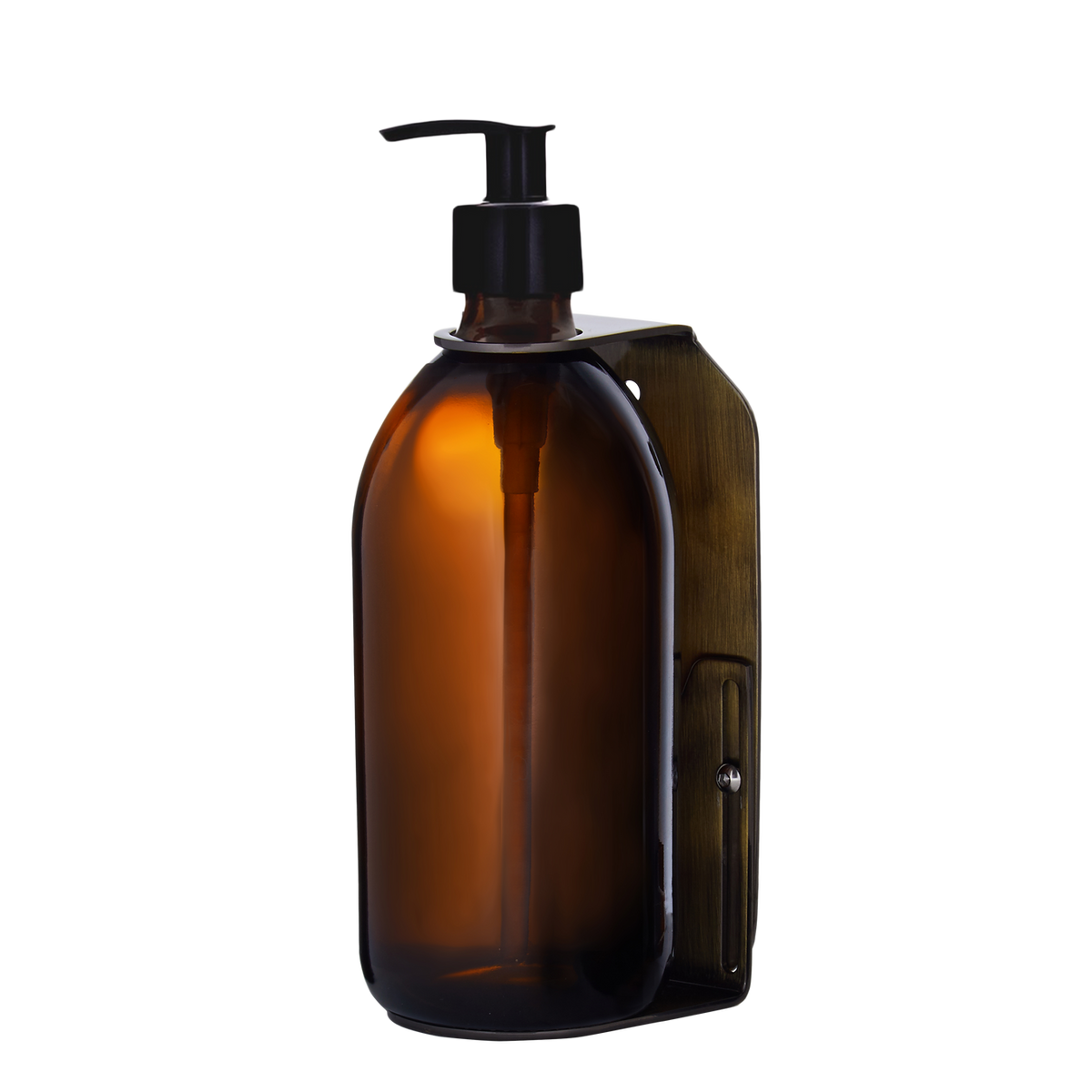Gold Single Wall Mounted Soap Dispenser