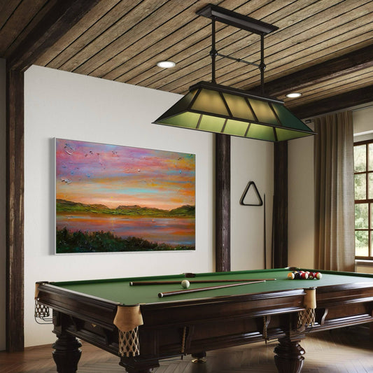 Gourock Golf Club Sunset | Statement Interior Wall Art from Scotland
