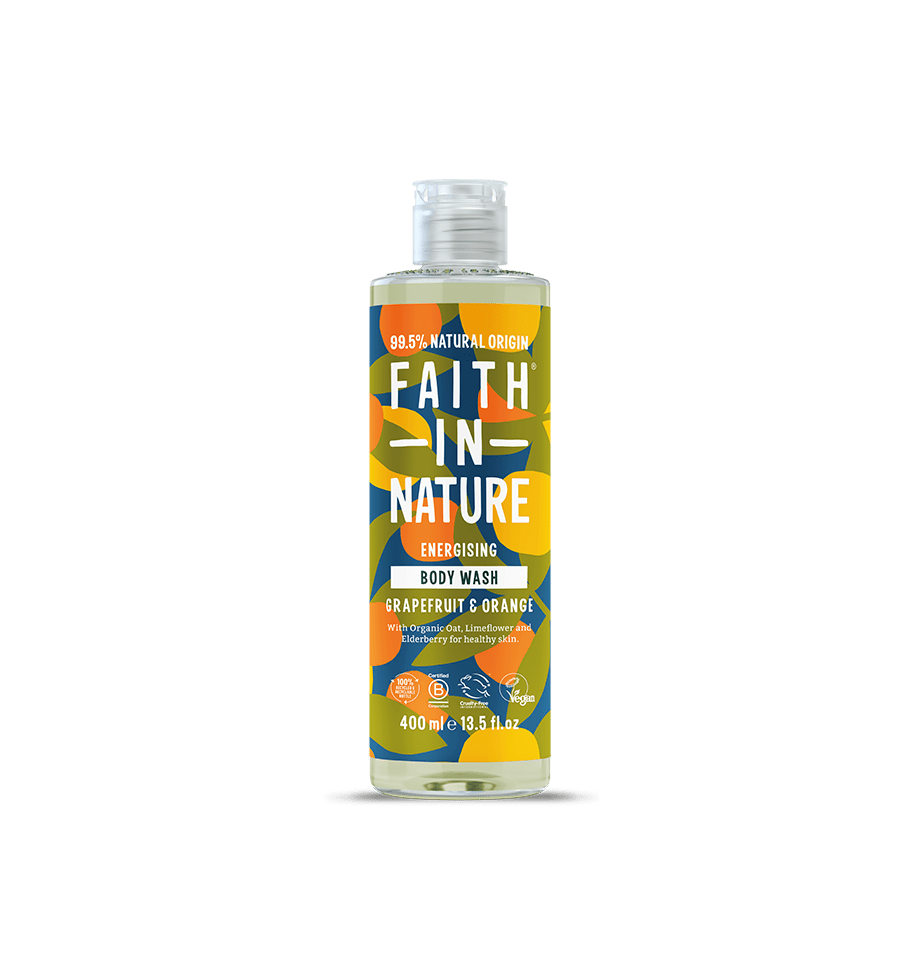 Grapefruit & Orange Body Wash 400ml – 99.5% Natural Origin