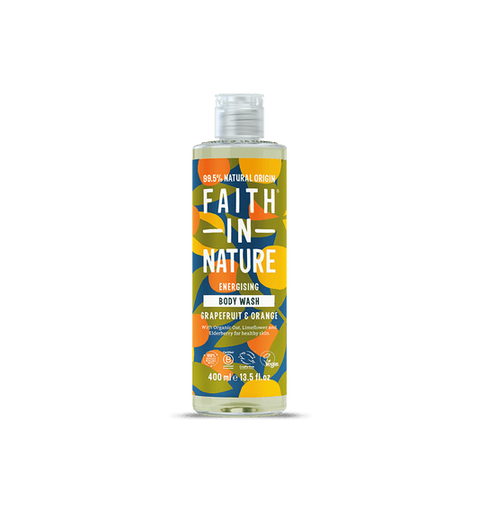Grapefruit & Orange Body Wash 400ml – 99.5% Natural Origin