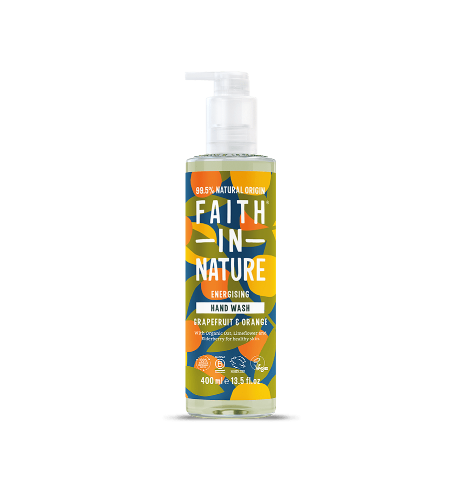 Grapefruit & Orange Hand Wash 400ml – 99.5% Natural Origin