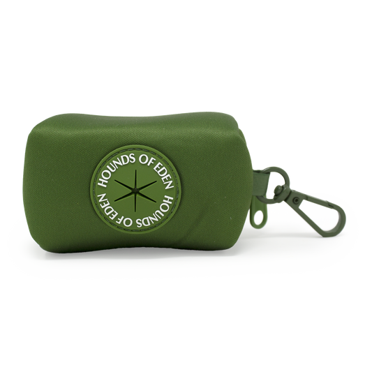 Forest Green 'All Weather' Poop Bag Holder