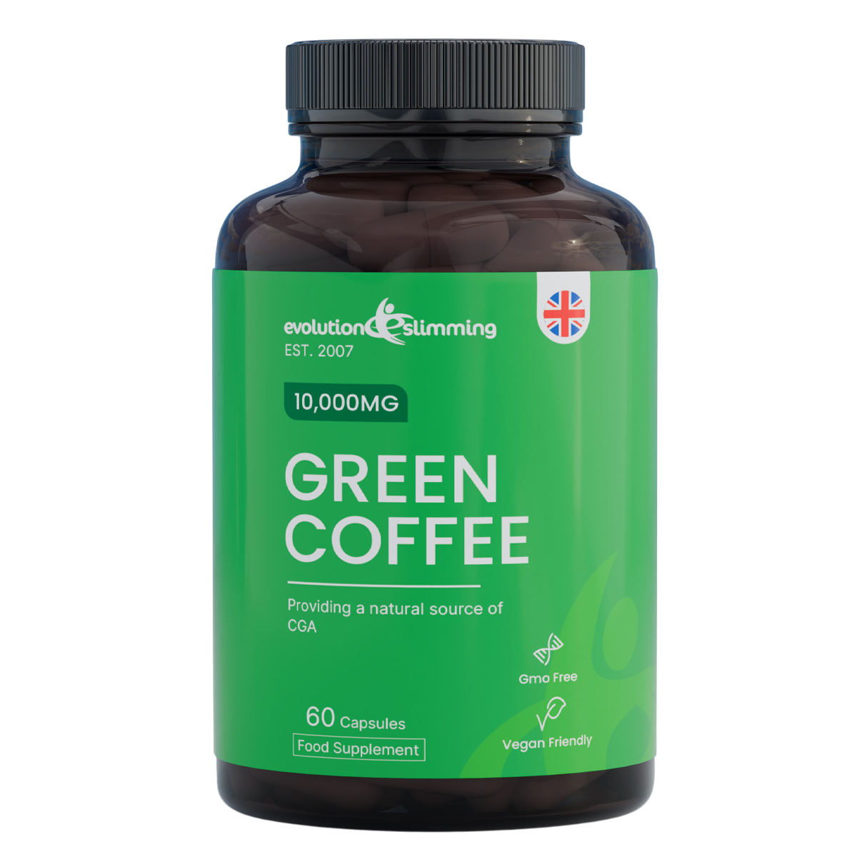 Green Coffee Bean Pure 10,000mg - Natural Source of CGA