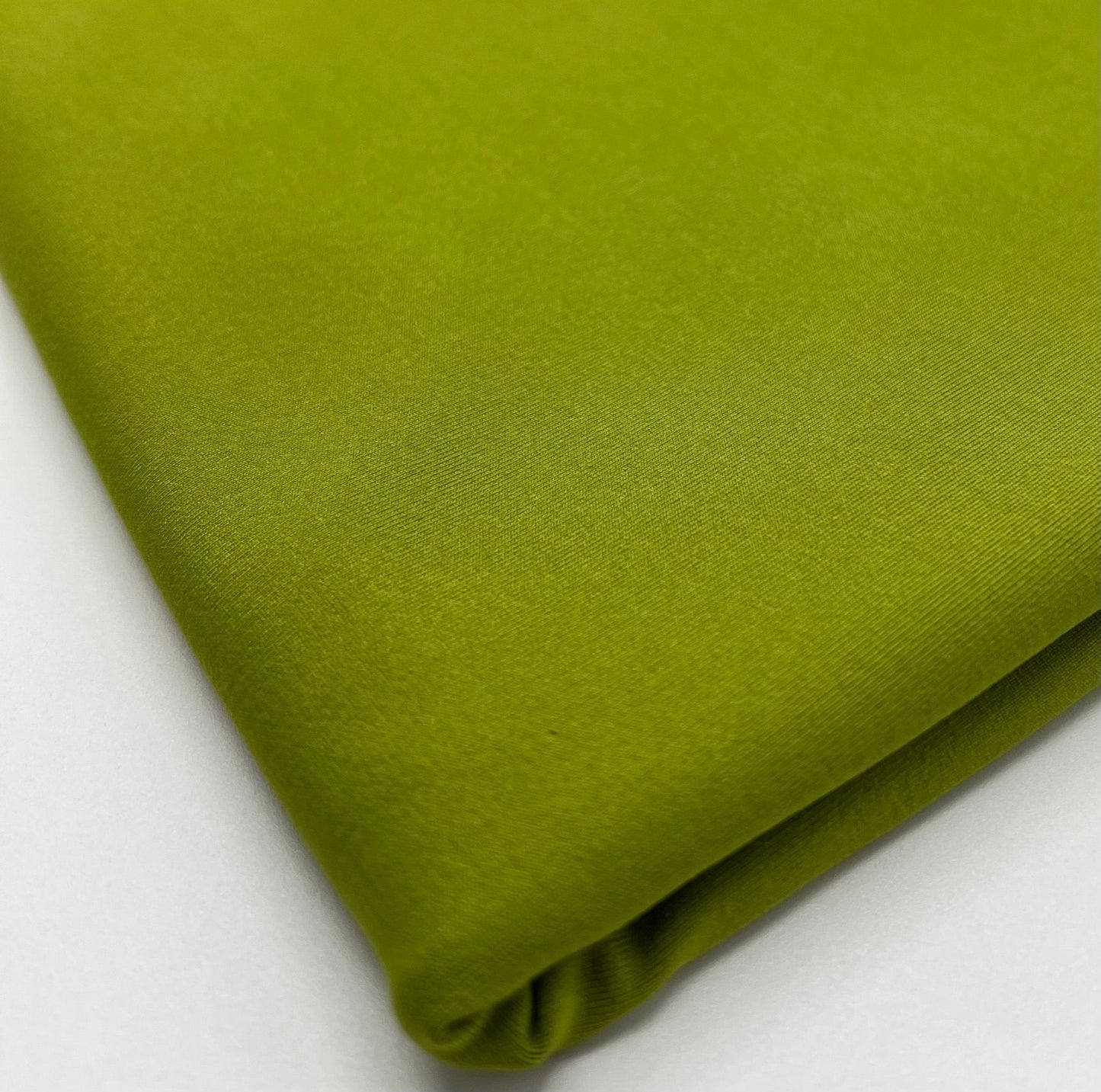 Green Stretch Jersey 220GSM 4 Way Stretch Fabric