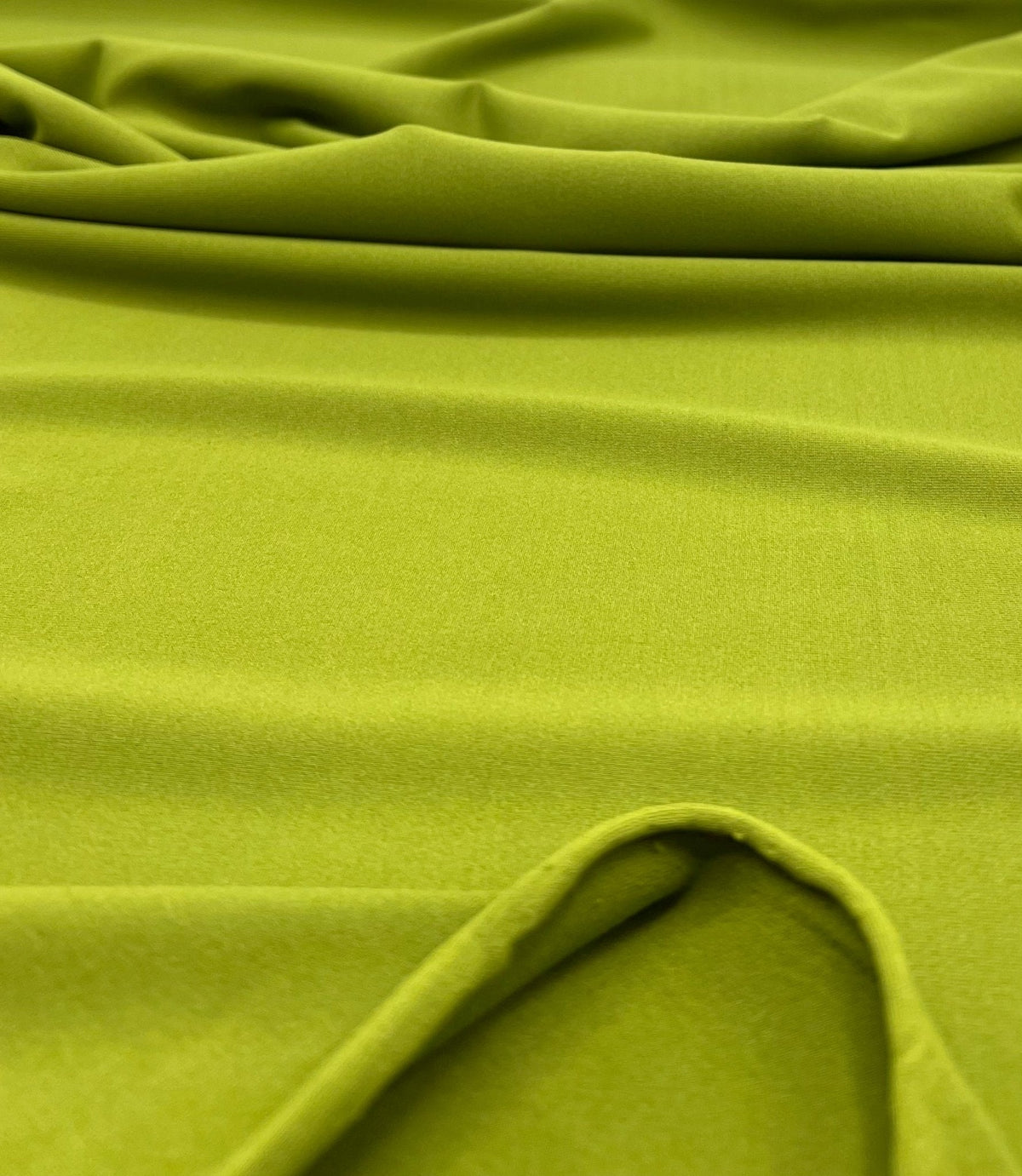 Green Stretch Jersey 220GSM 4 Way Stretch Fabric
