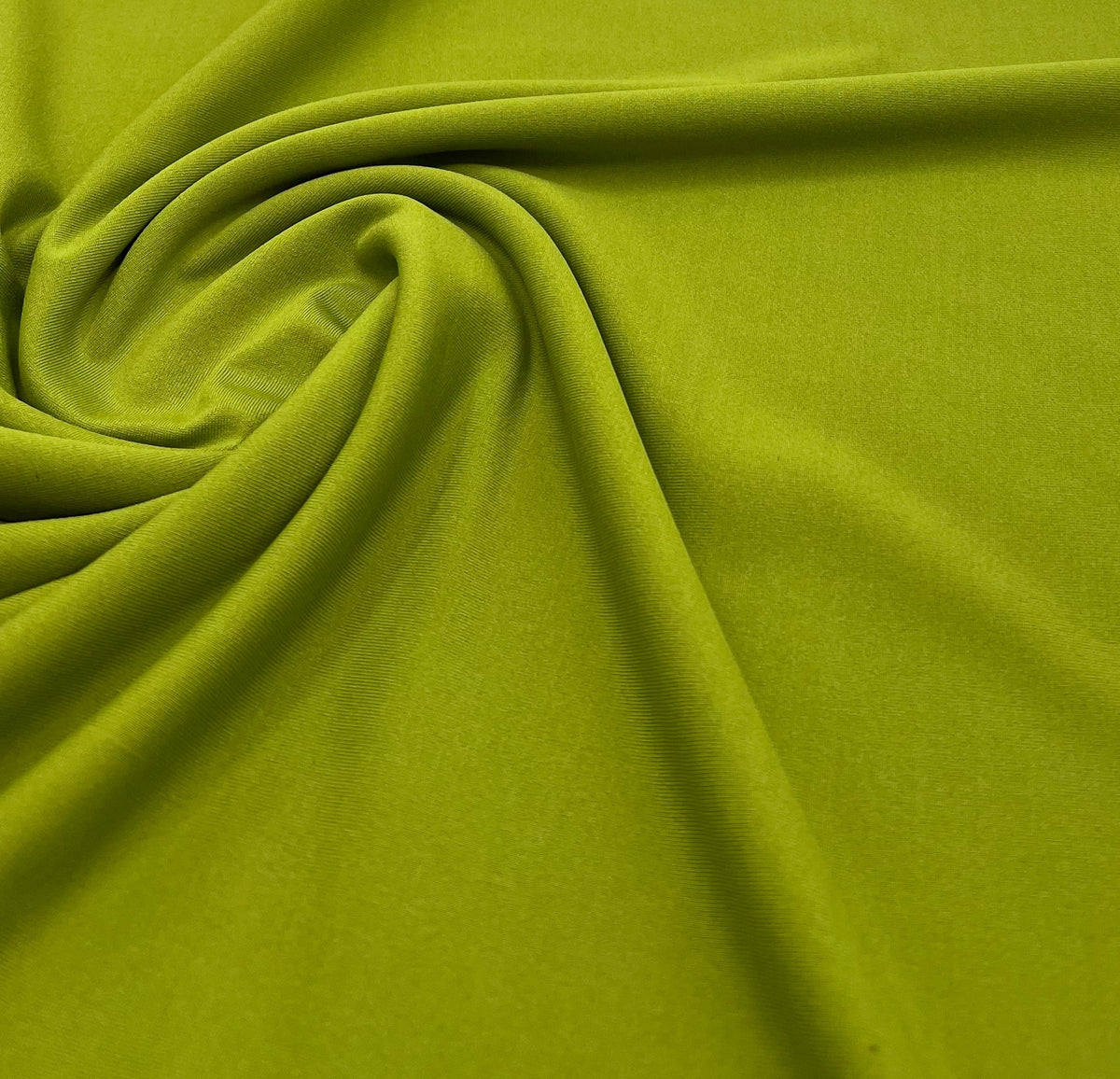 Green Stretch Jersey 220GSM 4 Way Stretch Fabric