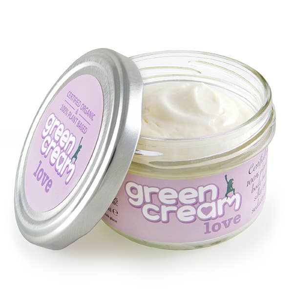 Green Cream Love COSMOS Organic Scented Body Butter
