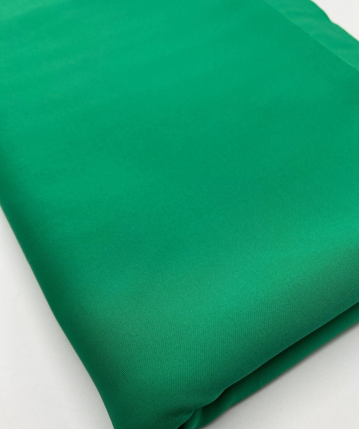 Green Plain Scuba 4 Way Stretch Smooth Jersey Fabric