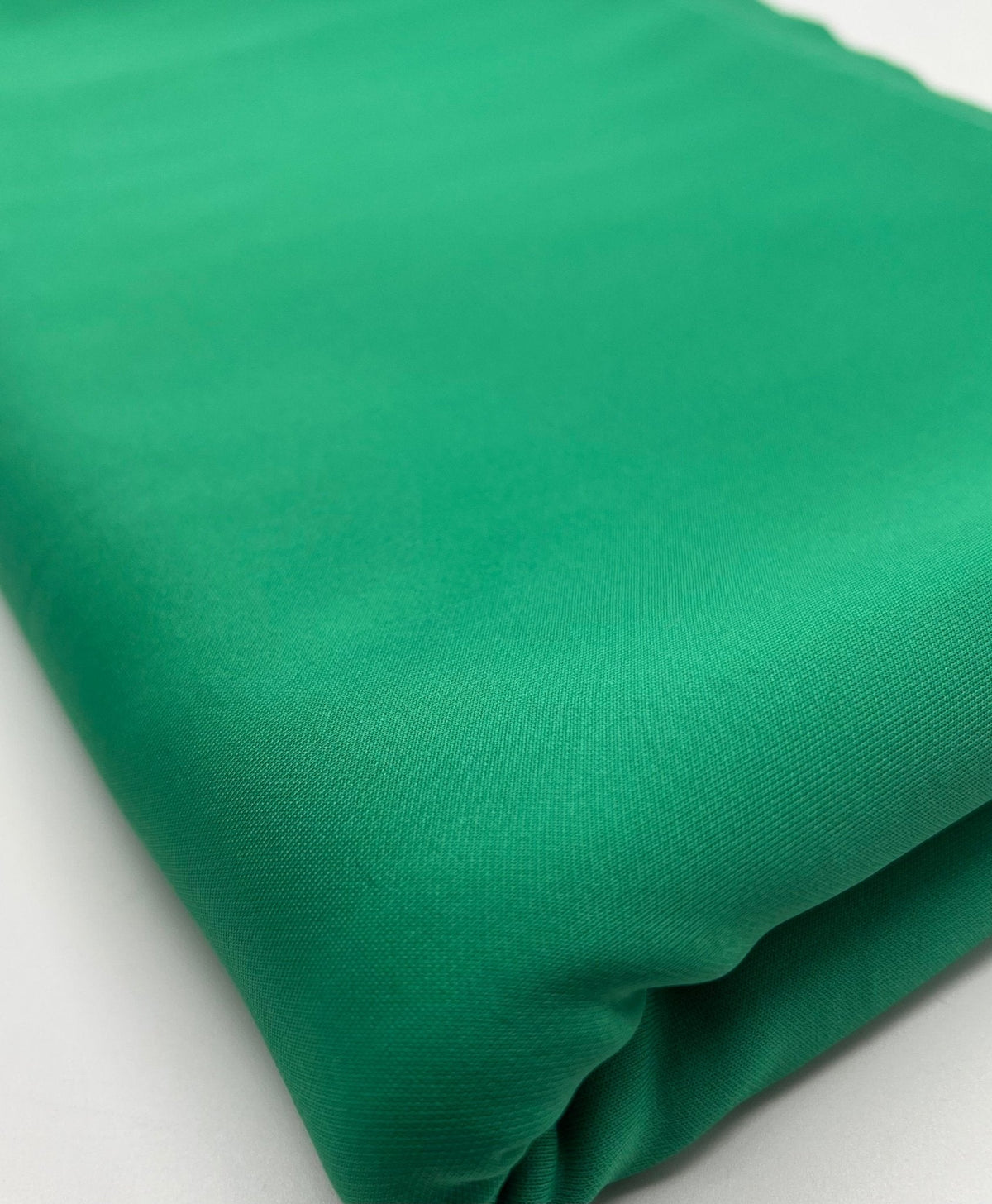 Green Plain Scuba 4 Way Stretch Smooth Jersey Fabric