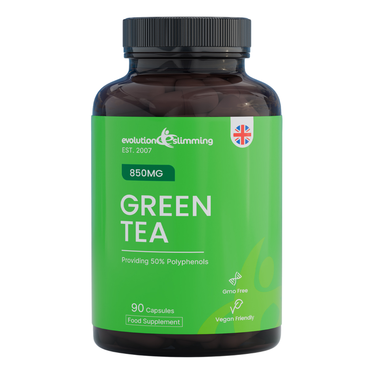 Green Tea Extra Strength 850mg with 50% Polyphenols