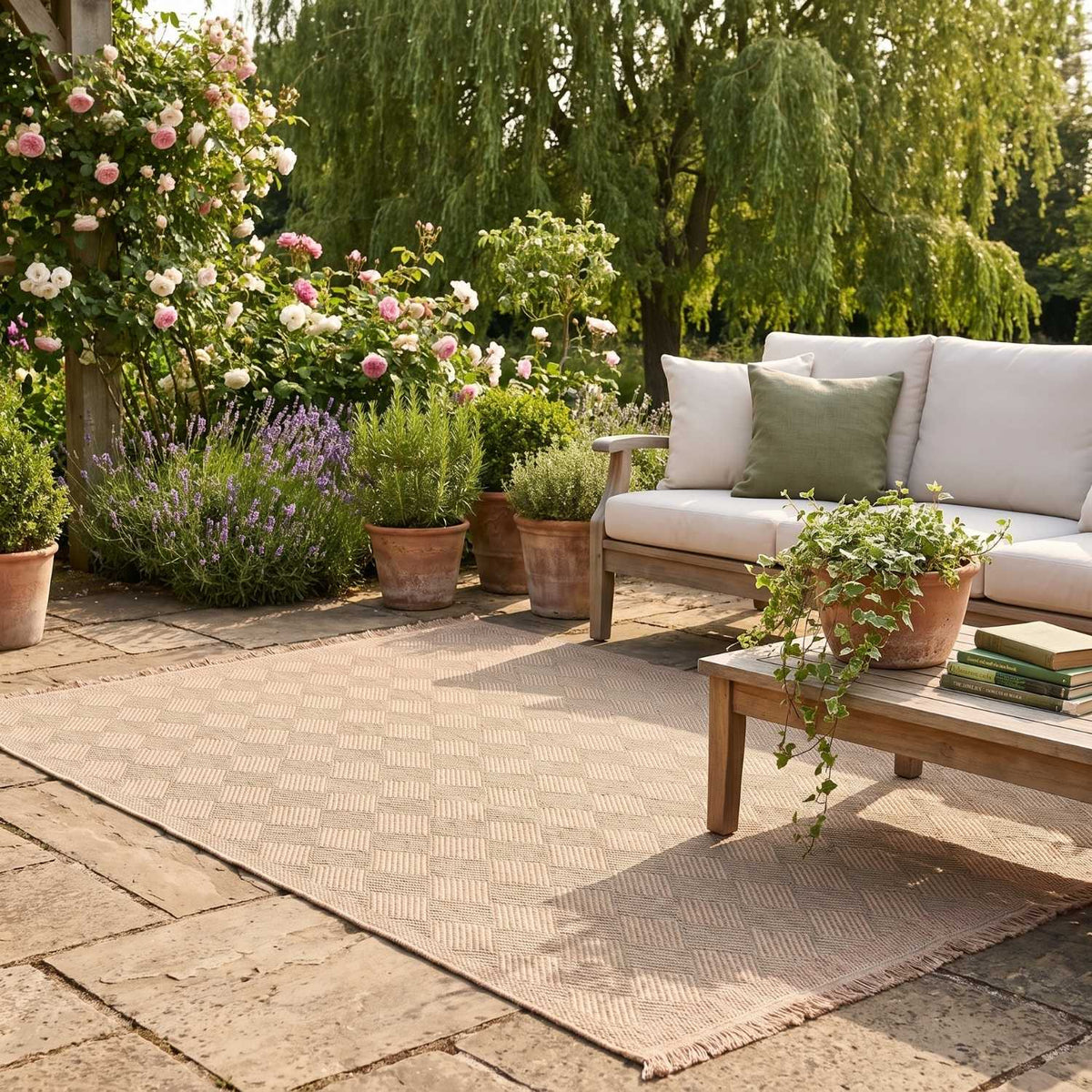 Nature Outdoor Rug Green | 5300G