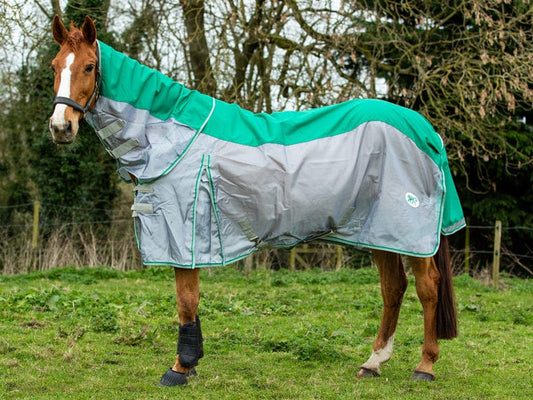 Fly Turnout Combination Rug (MESH) - Green