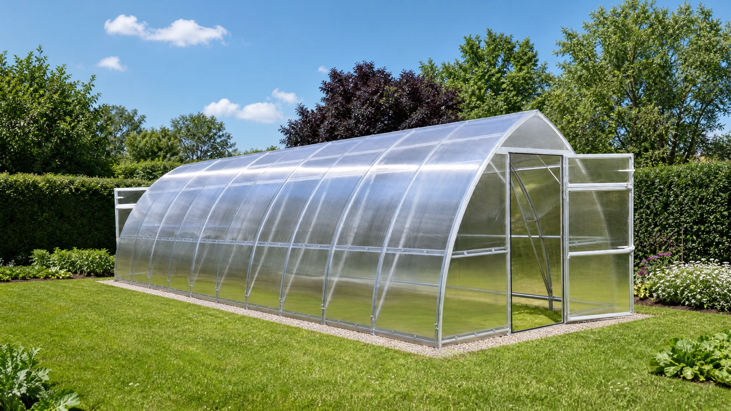 GREENHOUSE SUNGROW, 36M² (3M X 12M; 9.8FT X 39.4FT)