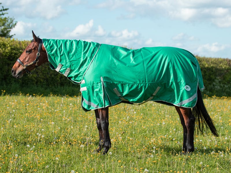 200G Detachable Neck Turnout Rug - Green