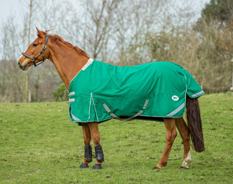200G Detachable Neck Turnout Rug - Green