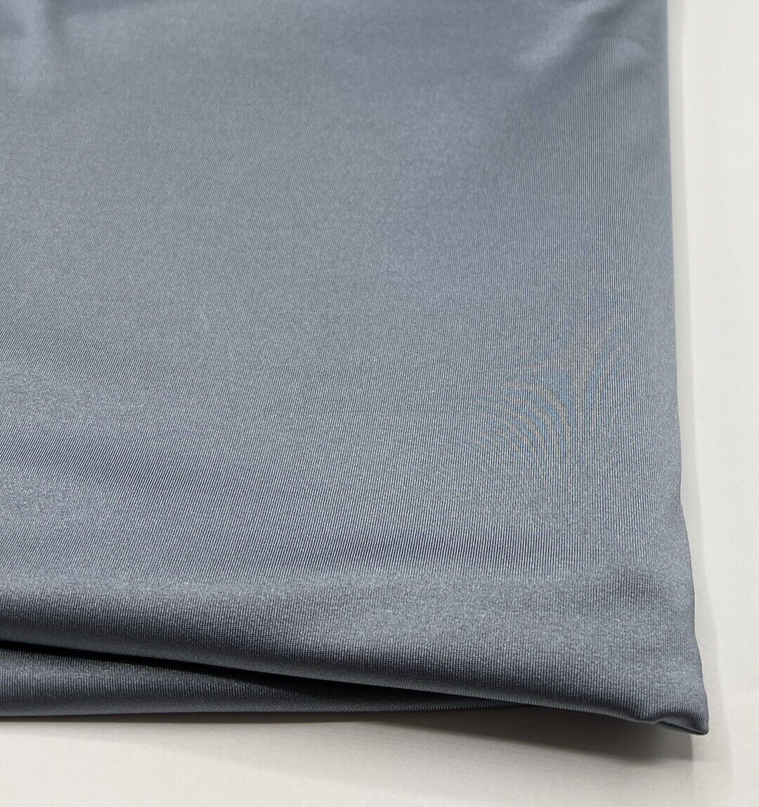 Grey Blue Tint Swimwear / Sportswear 4 Way Stretch Fabric
