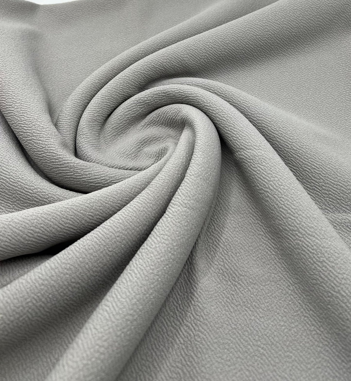 Plain Grey Liverpool bullet Stretch Fabric