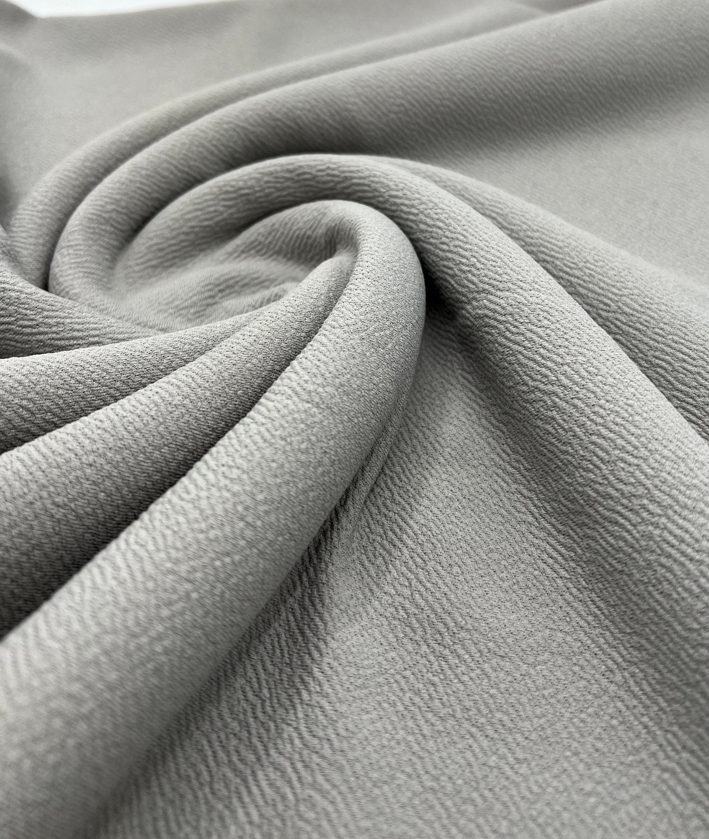 Plain Grey Liverpool bullet Stretch Fabric