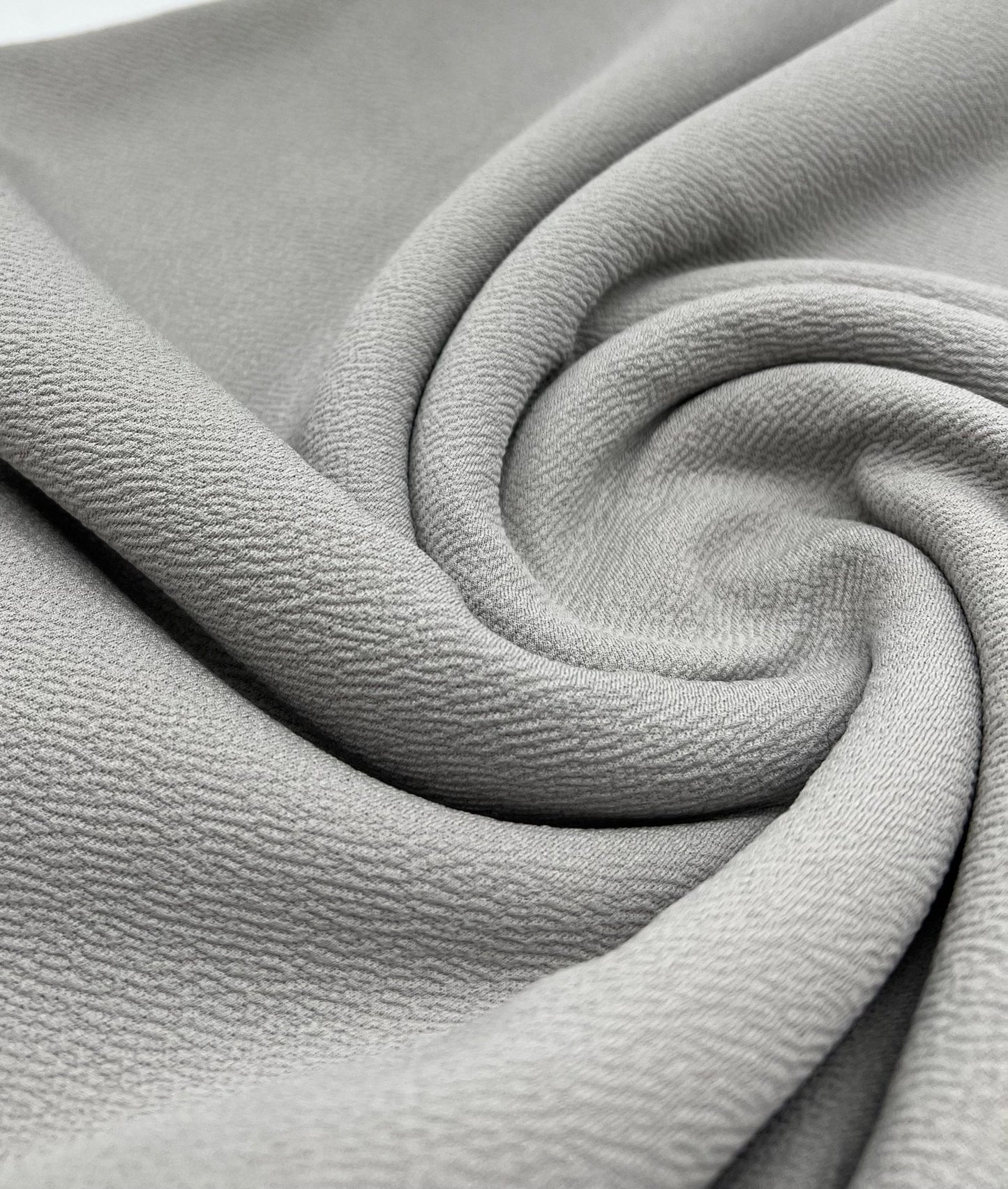 Plain Grey Liverpool bullet Stretch Fabric