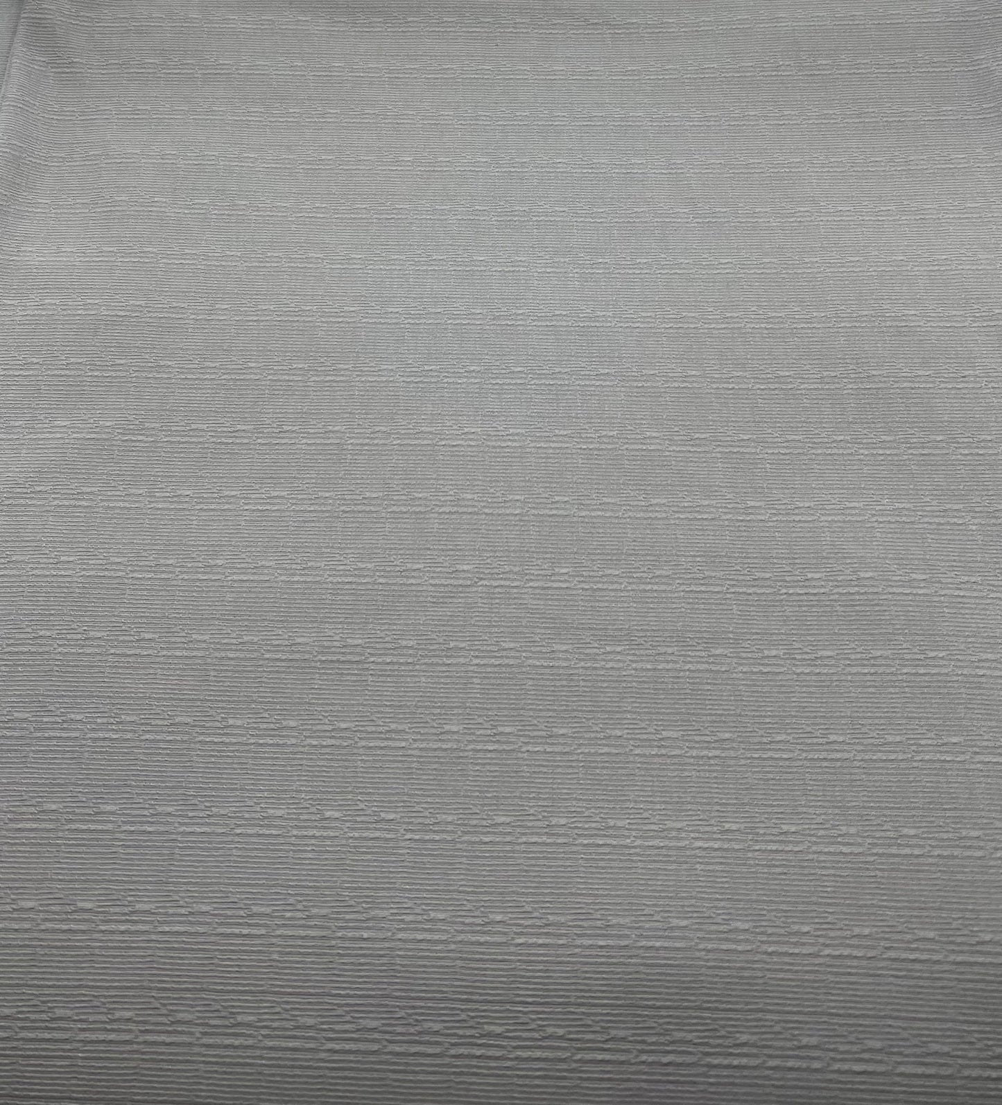 Grey Soft Striped Textured Stretch Fabric