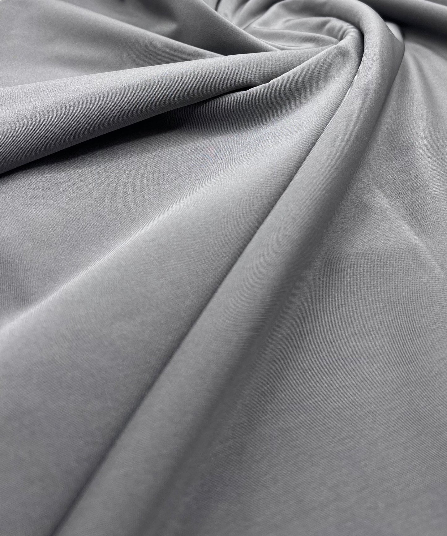 Grey Swimwear / Sportswear 4 Way Stretch Fabric