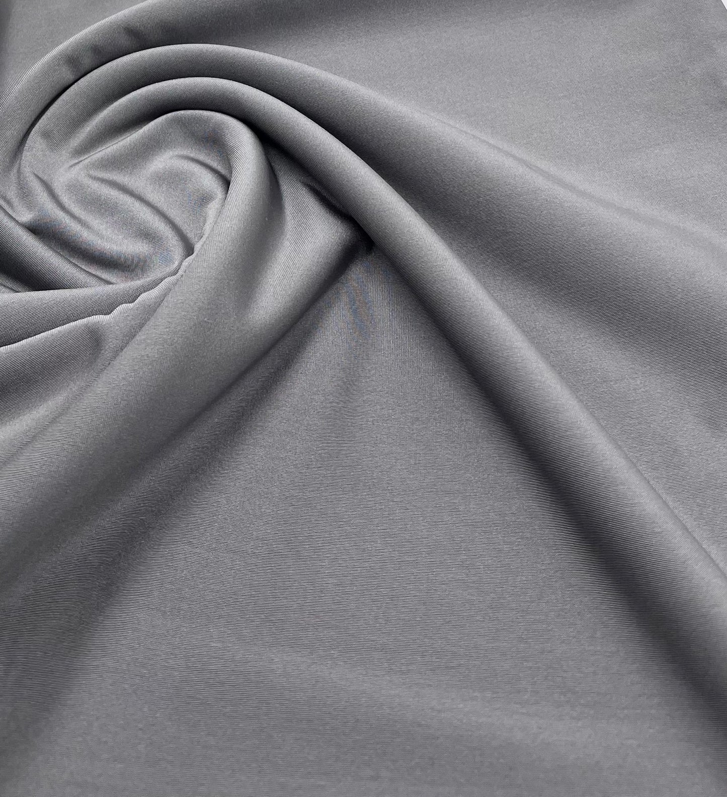 Grey Swimwear / Sportswear 4 Way Stretch Fabric