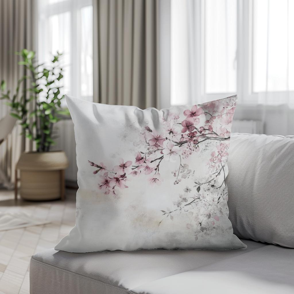 Blossoming Cherry Cotton Cushion