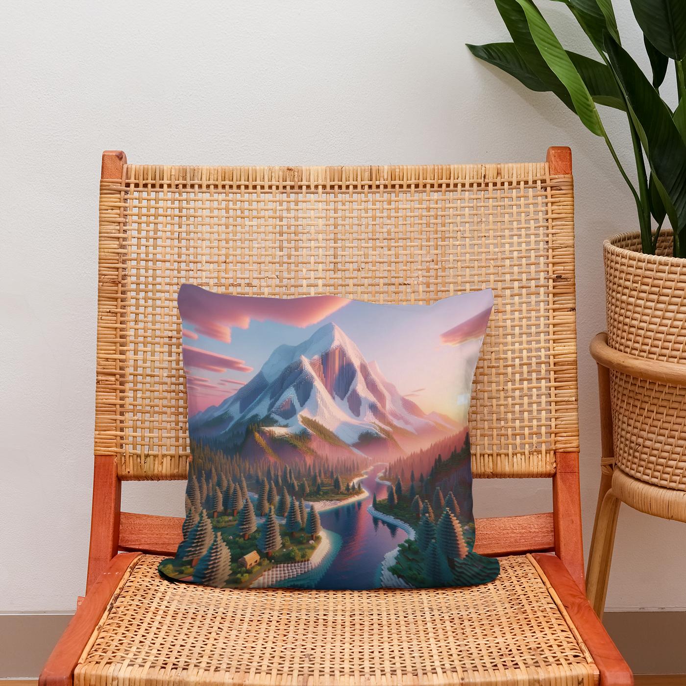 Mystic Meadow Cotton Cushion