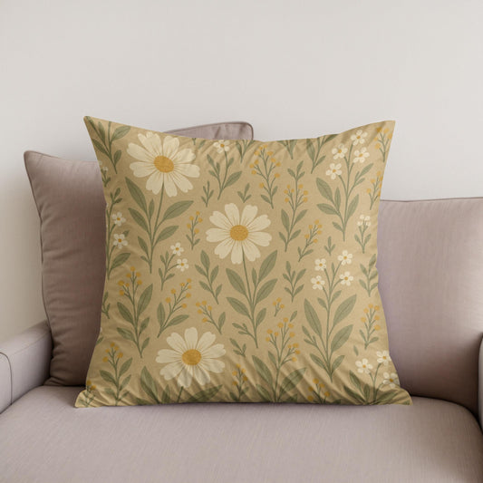 Meadow Whisper Cotton Cushion