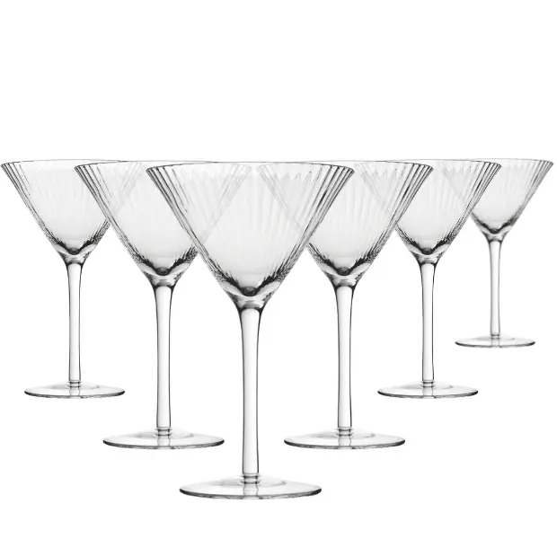 Hayworth Martini Glasses - 300ml - Set of 6