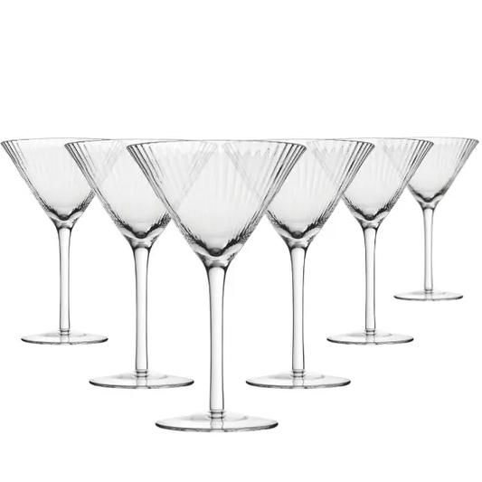 Hayworth Martini Glasses - 300ml - Set of 6