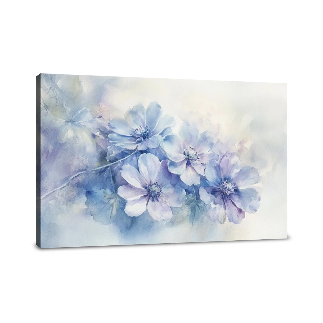 Melancholy Cineraria Canvas