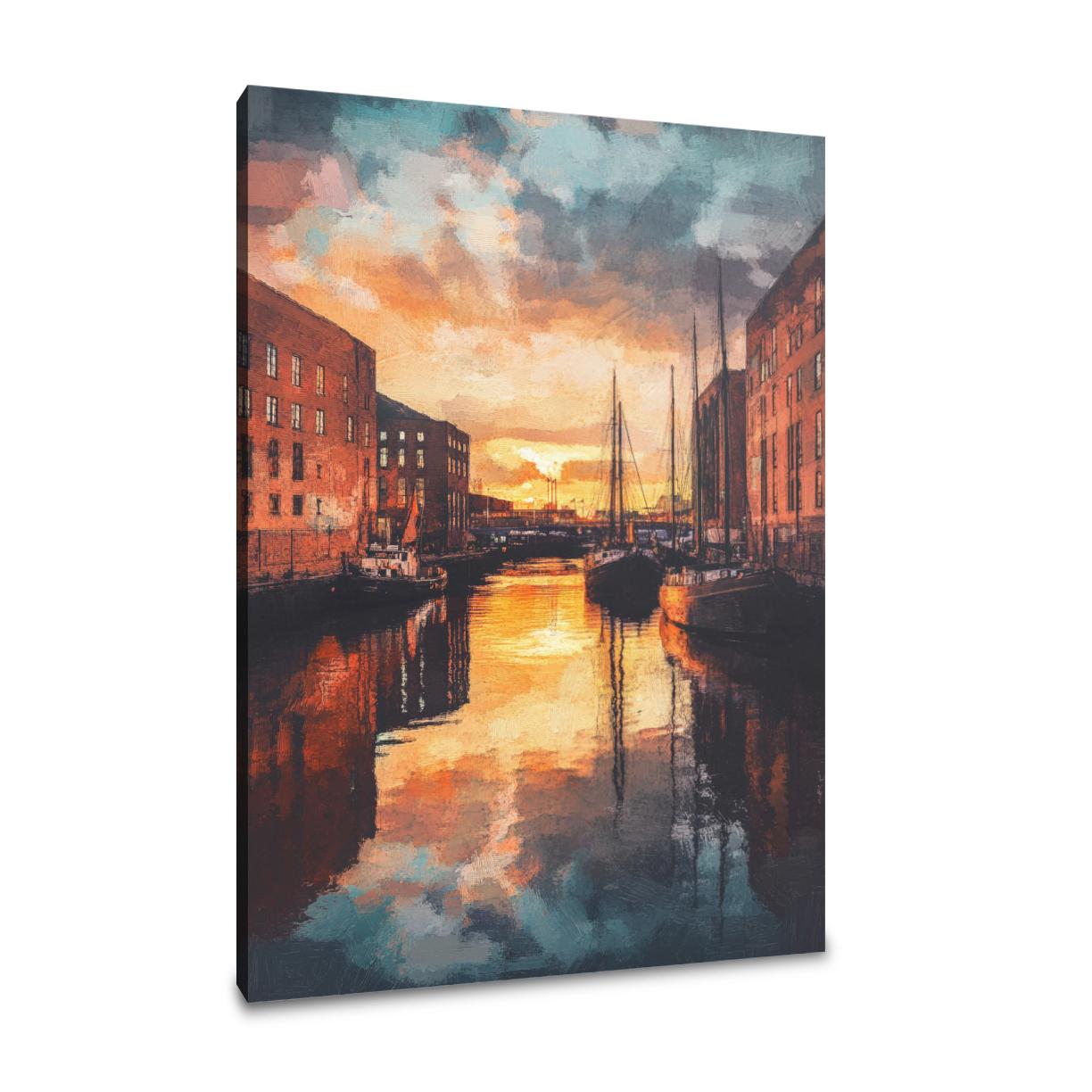Royal Albert Dock Canvas