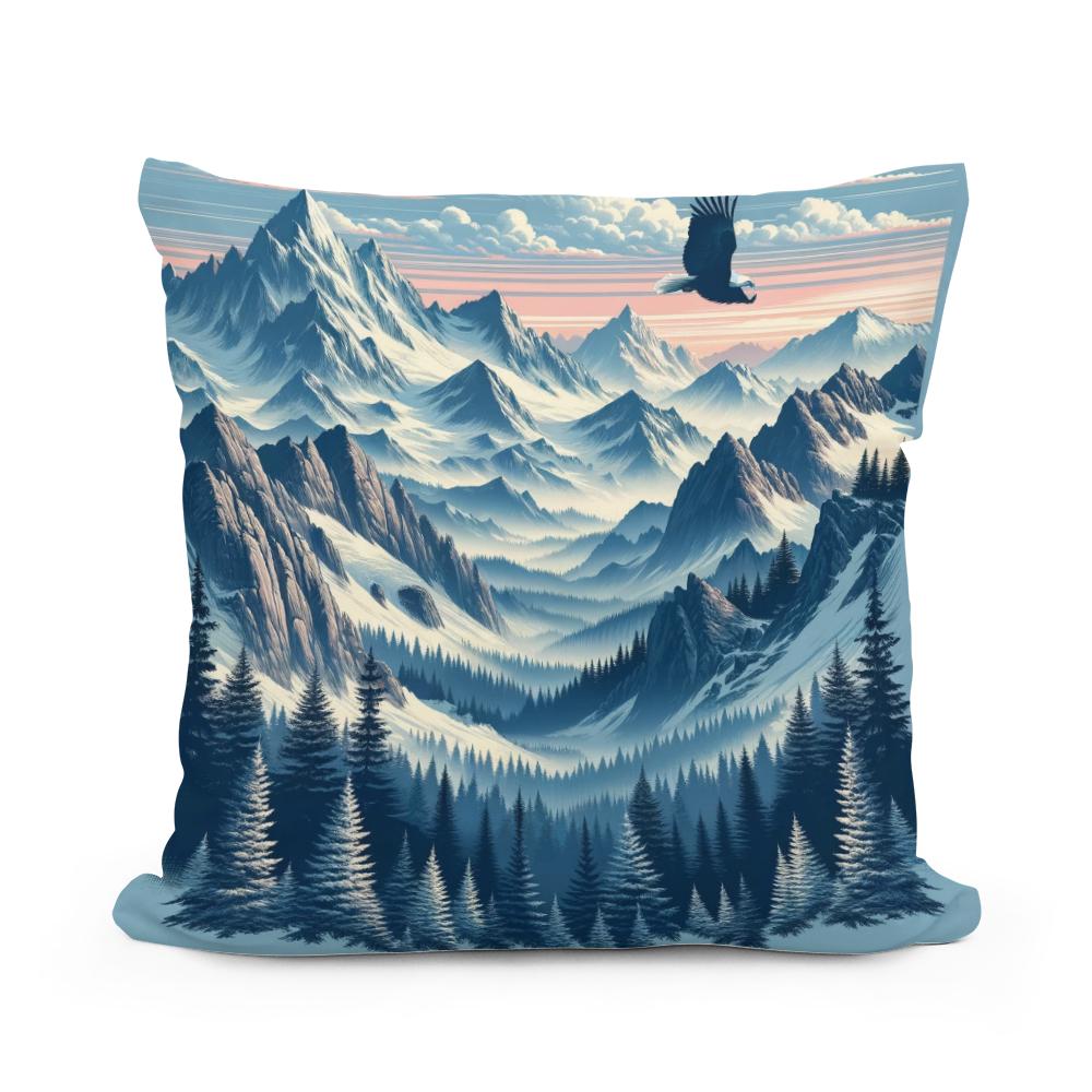 Dawn Summit Cotton Cushion