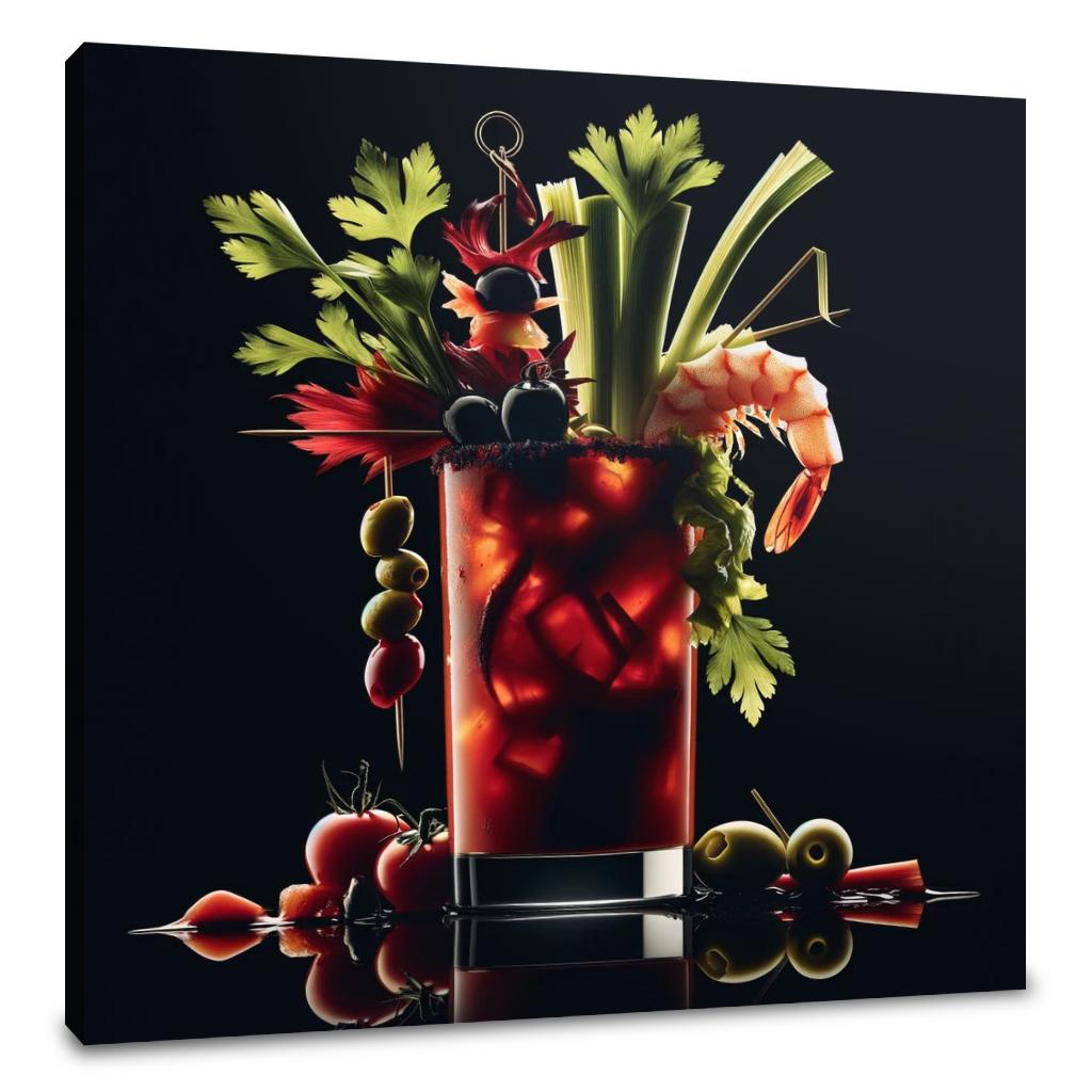 Mysterious Bloody Mary Canvas