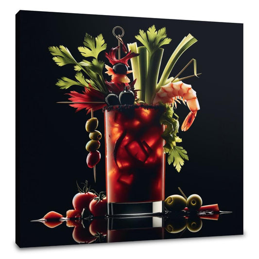 Mysterious Bloody Mary Canvas